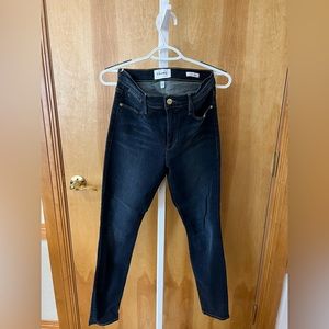 Frame, Le High Skinny, Dark Wash, Size 28